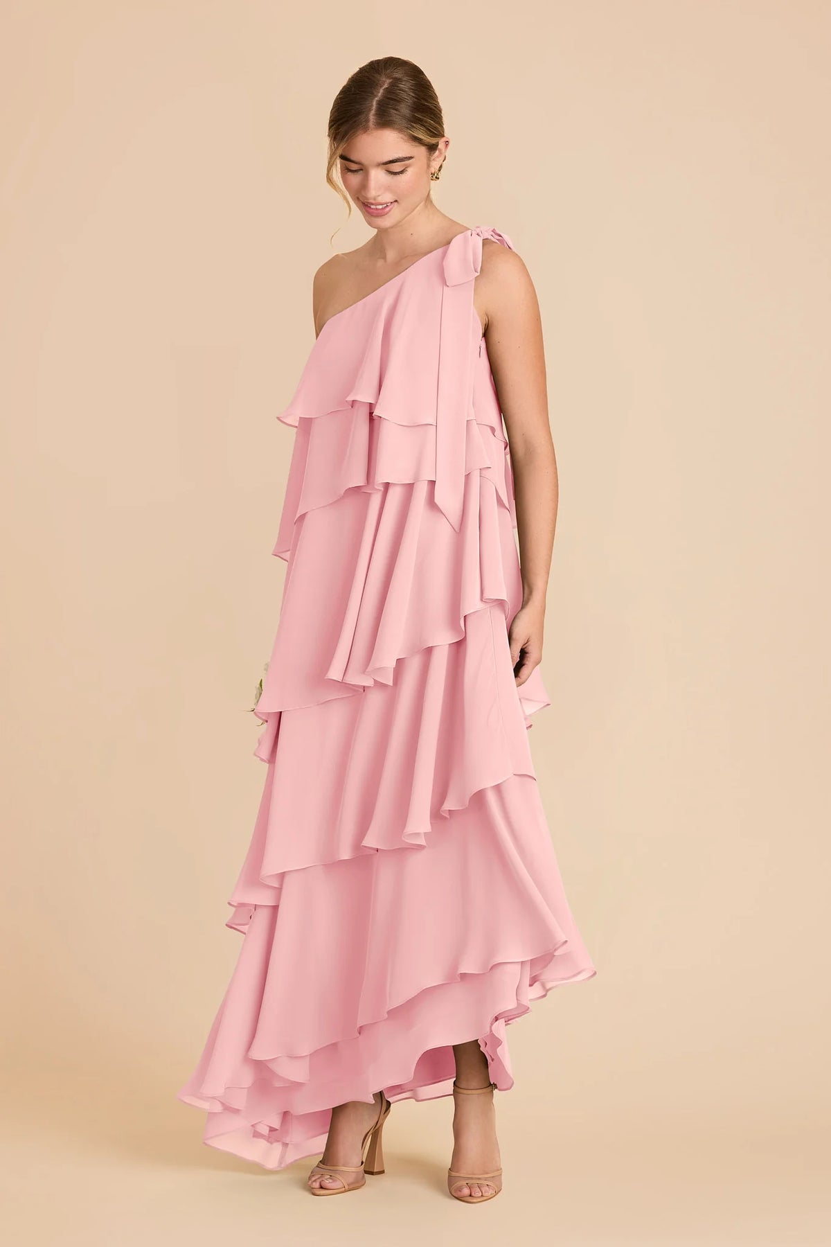 Marisol Bubblegum Pink alternate view 1 bridesmaid dress