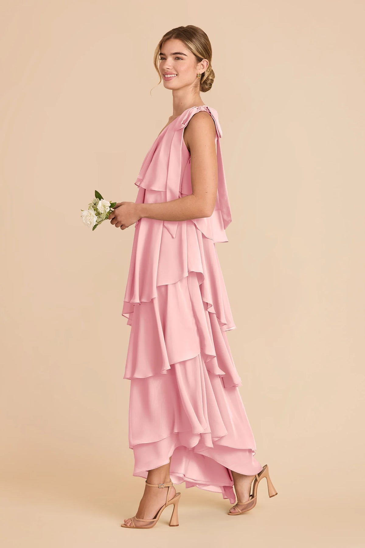 Marisol Bubblegum Pink alternate view 2 bridesmaid dress