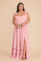 Daphne Bubblegum Pink alternate view 1 bridesmaid dress