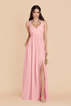 Annelise Bubblegum Pink alternate view 2 bridesmaid dress