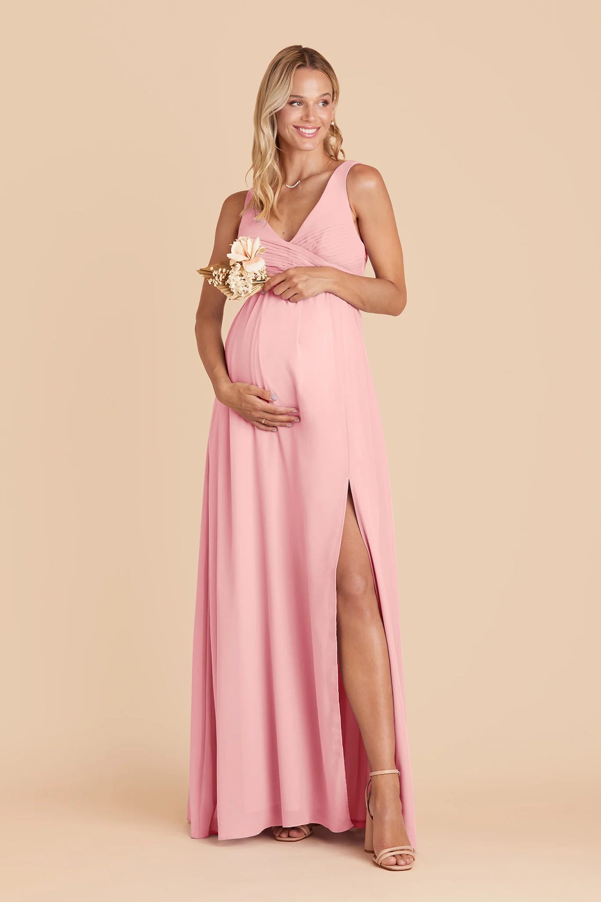 Annelise Bubblegum Pink alternate view 5 bridesmaid dress