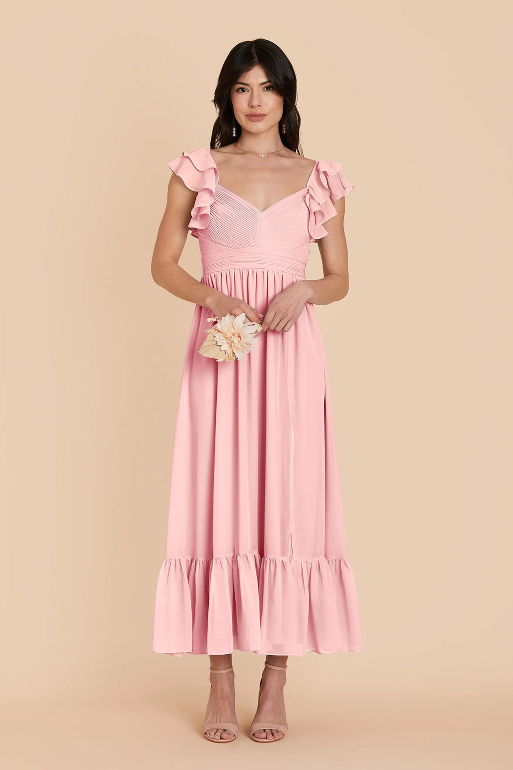 Talia Bubblegum Pink alternate view 2 bridesmaid dress