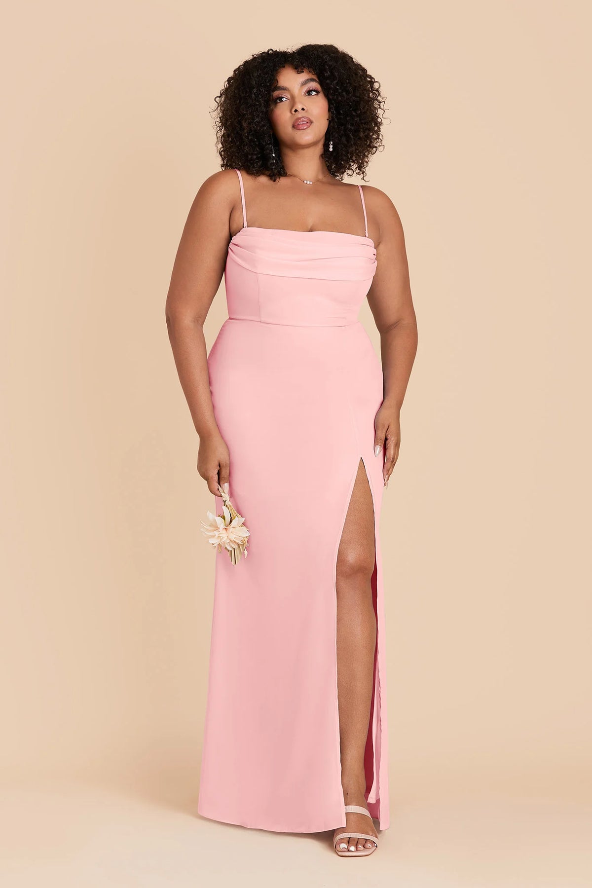 Odessa Bubblegum Pink alternate view 1 bridesmaid dress