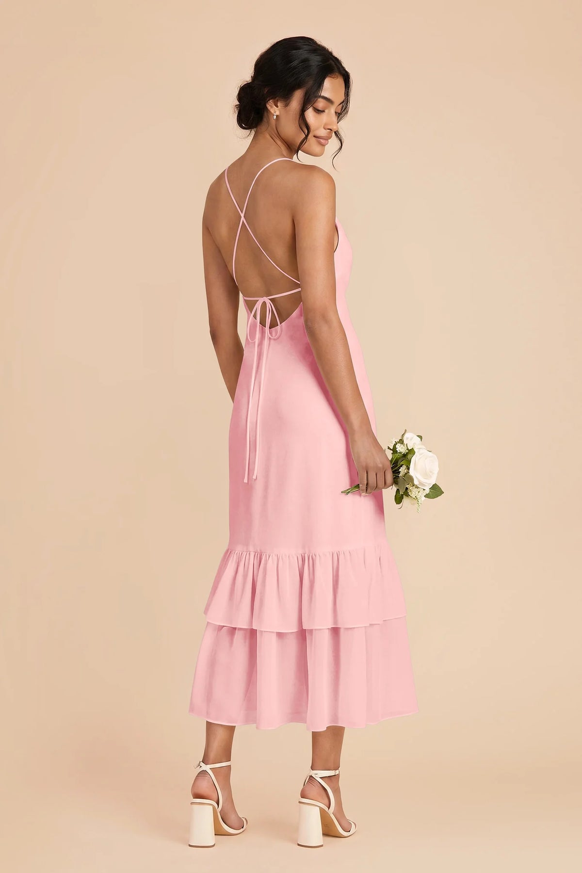 Liora Bubblegum Pink alternate view 2 bridesmaid dress