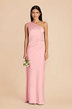 Ariadne Bubblegum Pink alternate view 2 bridesmaid dress