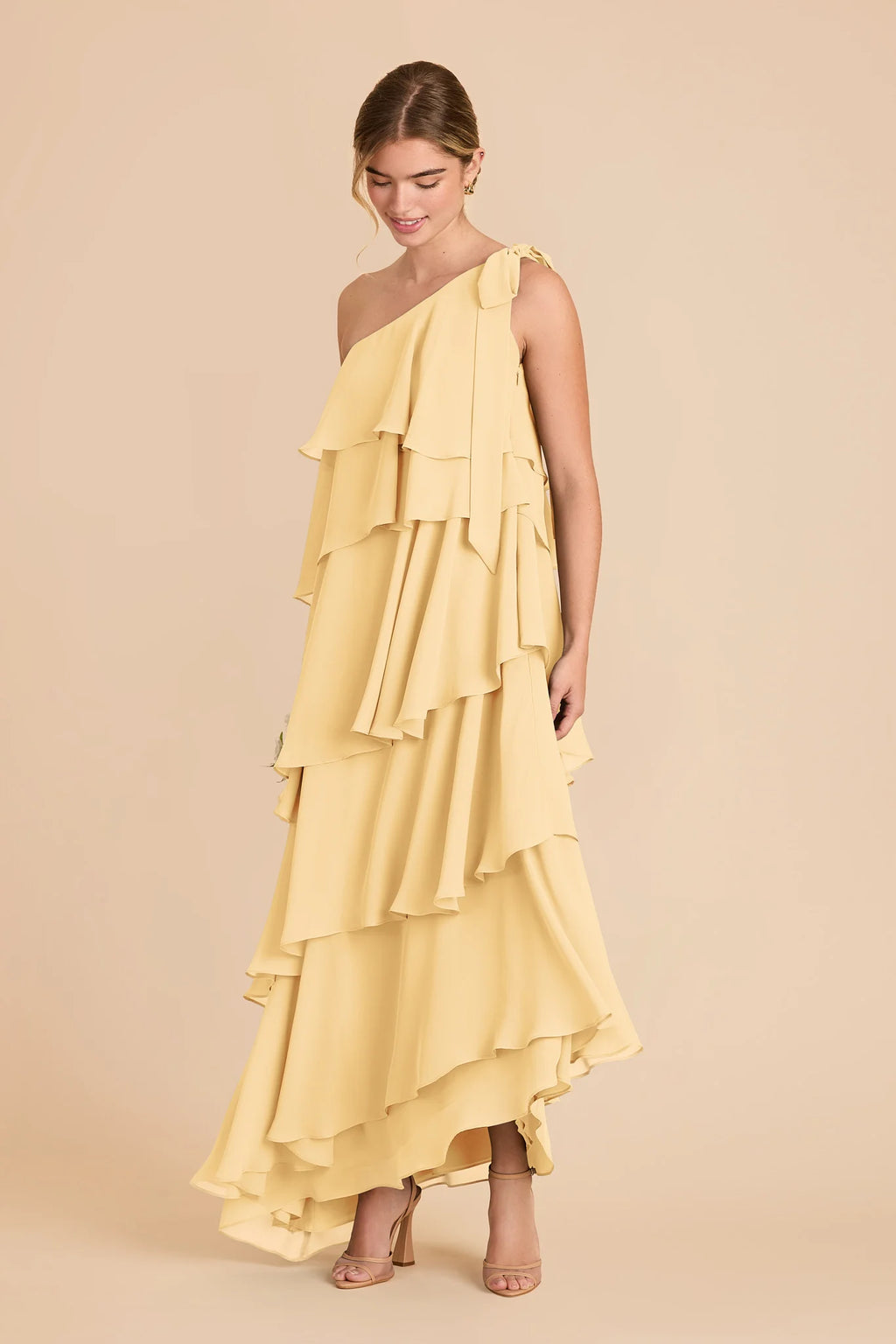 Marisol Butter alternate view 1 bridesmaid dress