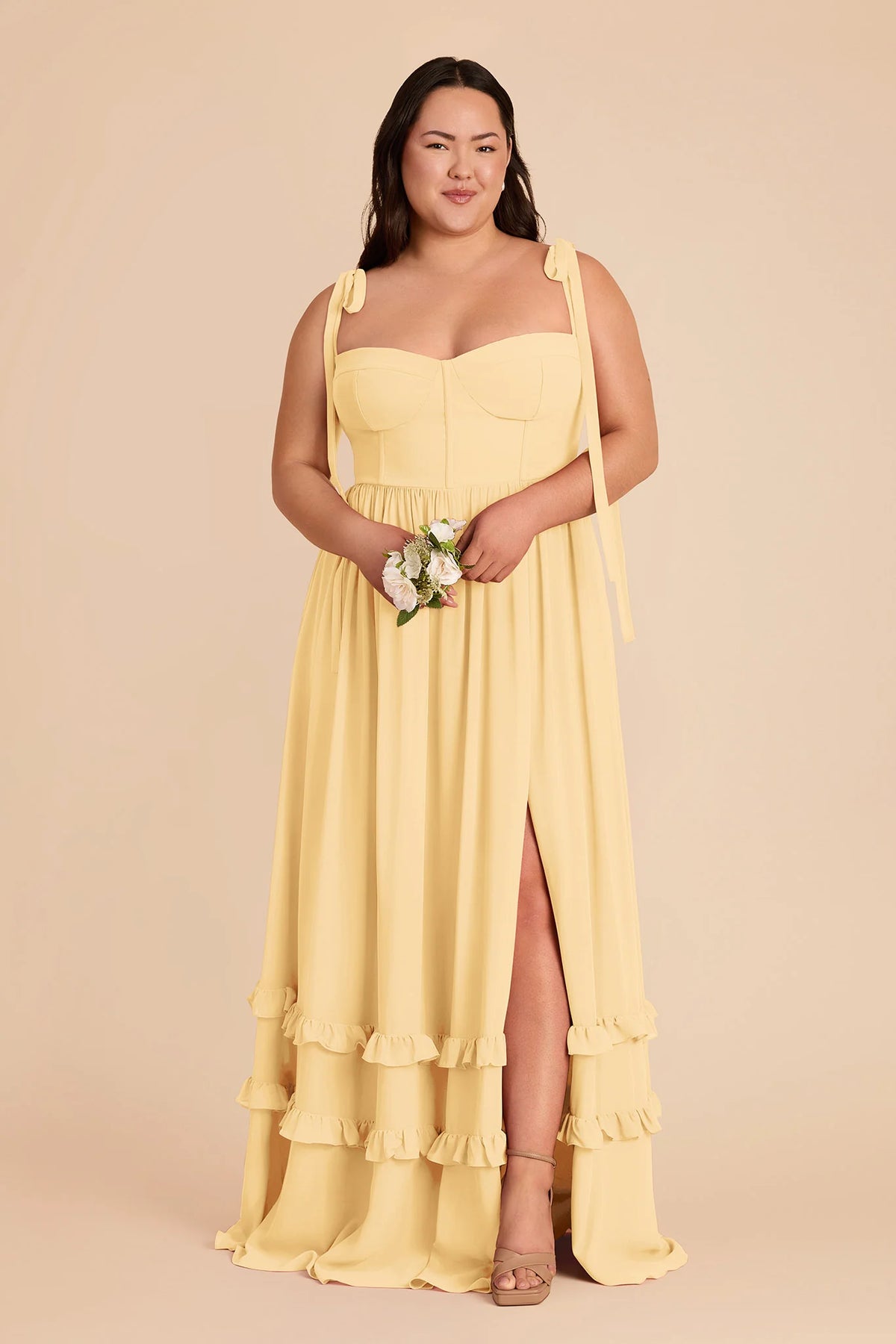 Daphne Butter alternate view 1 bridesmaid dress