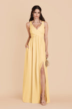 Annelise Butter alternate view 3 bridesmaid dress