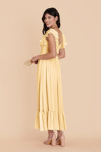 Talia Butter alternate view 3 bridesmaid dress