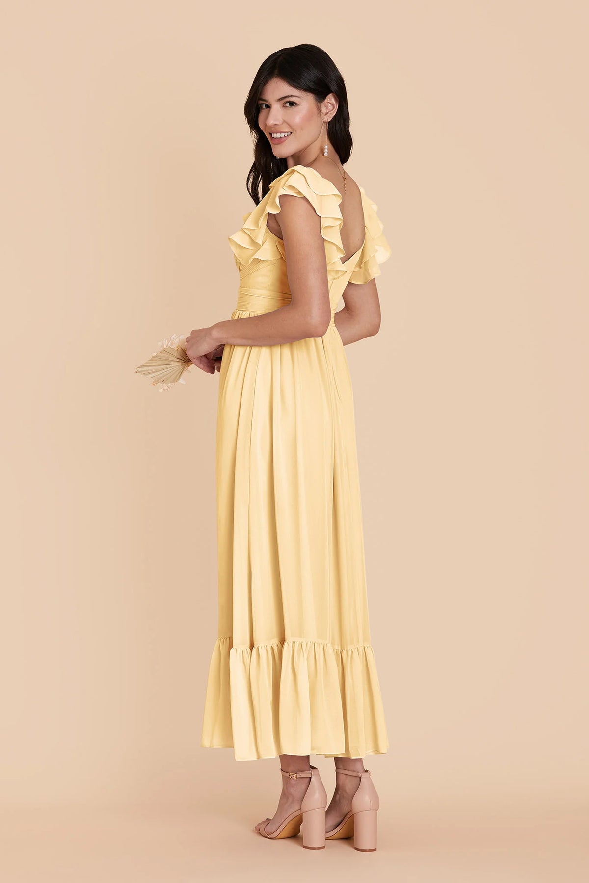 Talia Butter alternate view 3 bridesmaid dress