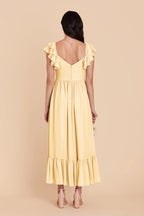 Talia Butter alternate view 4 bridesmaid dress