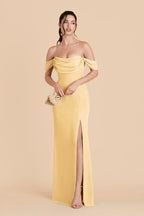 Odessa Butter alternate view 2 bridesmaid dress