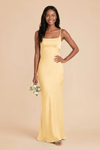 Noelle Butter front view bridesmaid dress