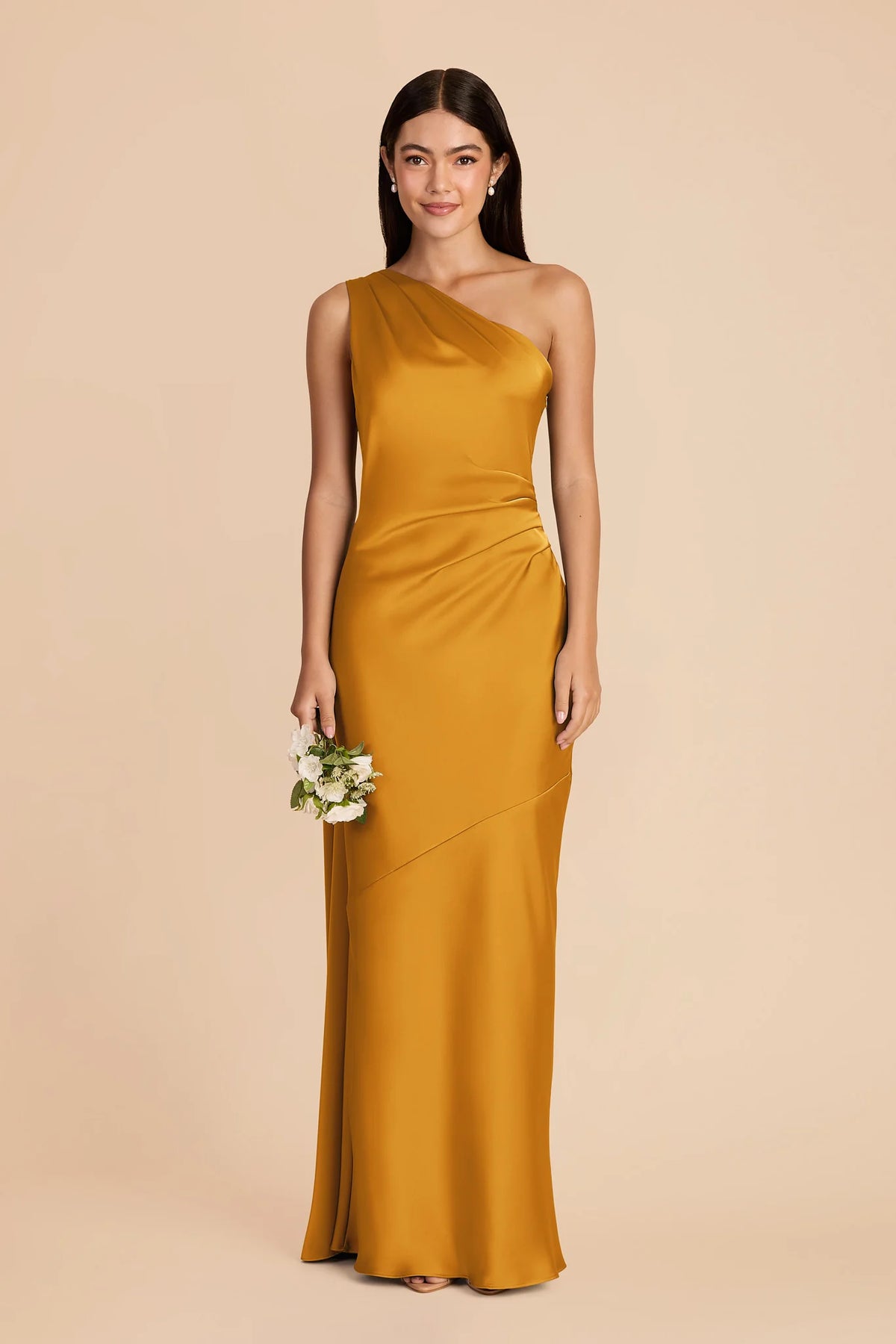 Ariadne Butterscotch alternate view 2 bridesmaid dress