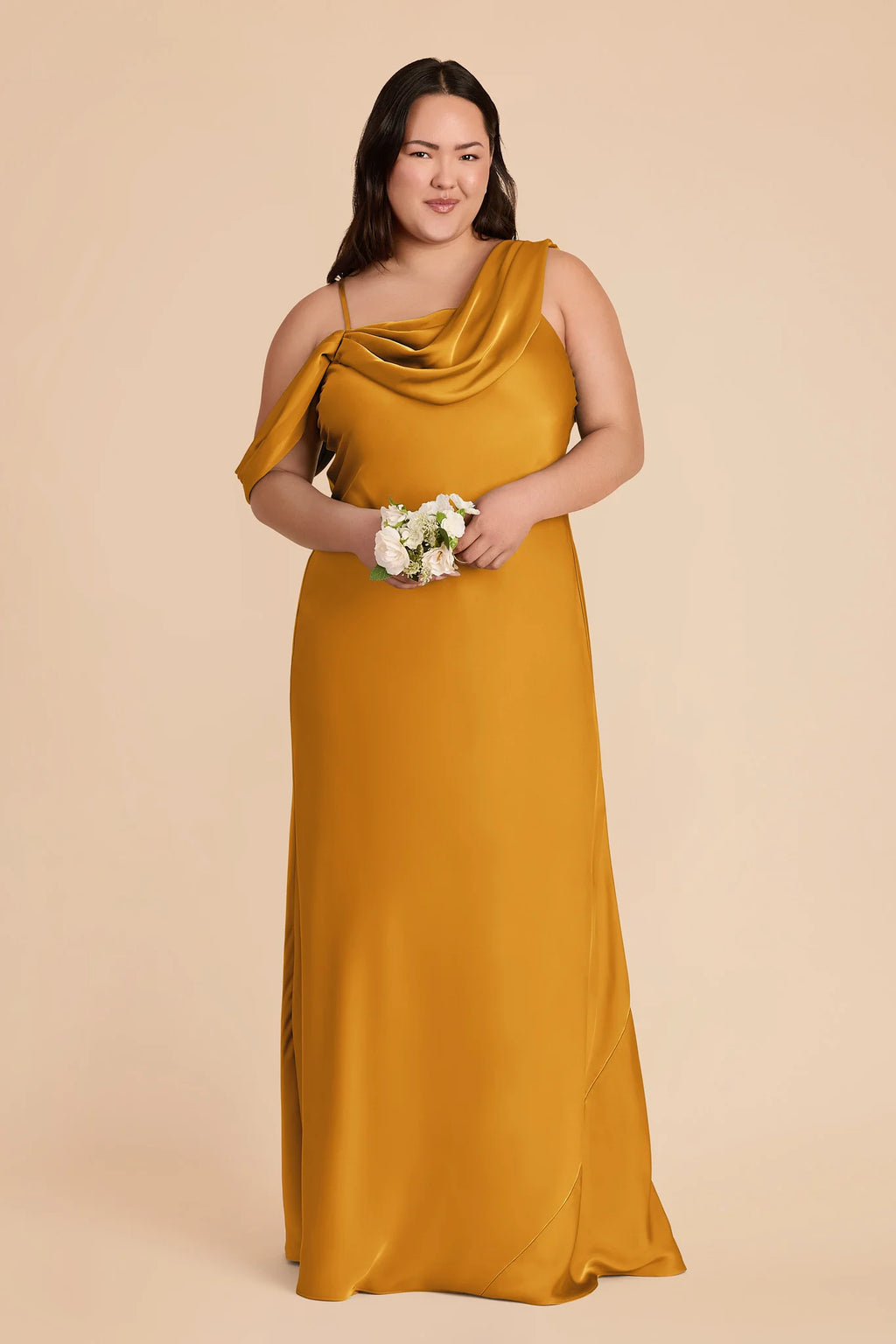 Thalia Butterscotch alternate view 2 bridesmaid dress