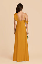 Thalia Butterscotch alternate view 4 bridesmaid dress