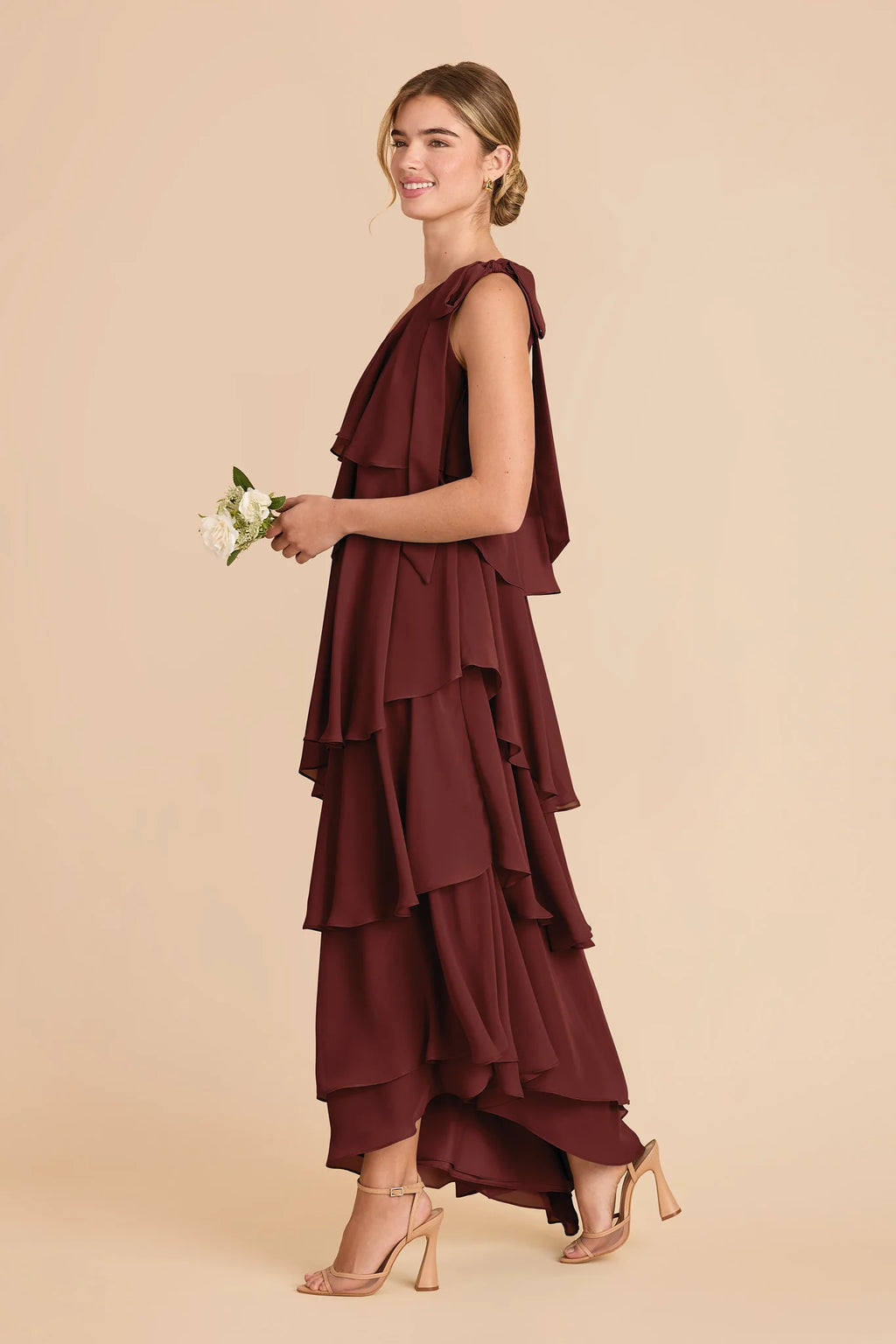 Marisol Cabernet alternate view 2 bridesmaid dress