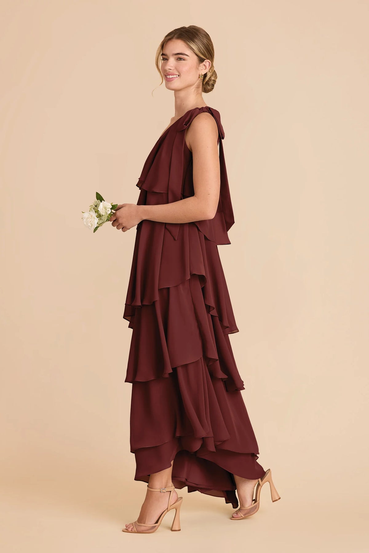Marisol Cabernet alternate view 2 bridesmaid dress