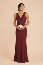 Odette Cabernet alternate view 1 bridesmaid dress