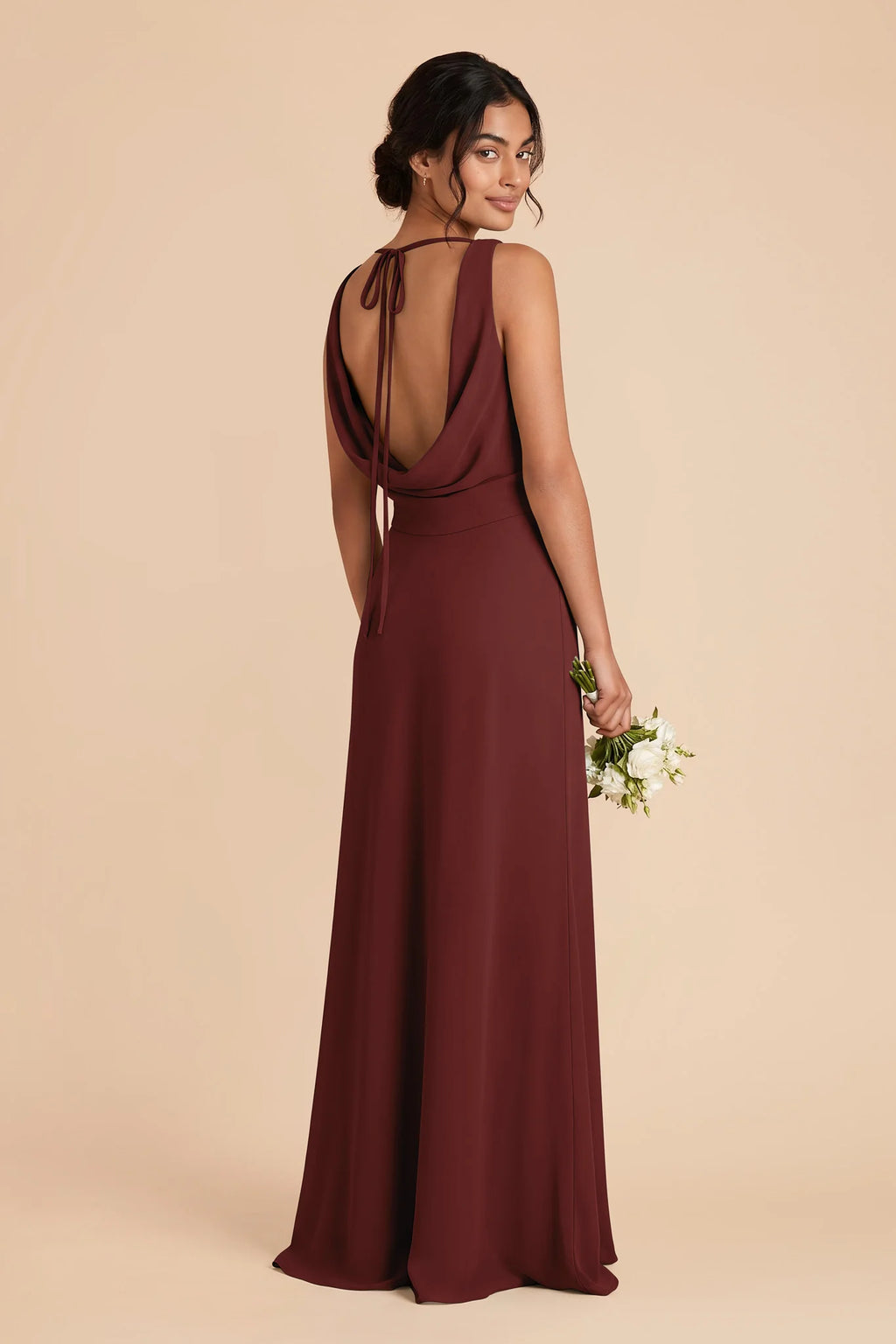 Odette Cabernet alternate view 2 bridesmaid dress