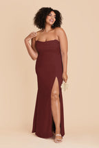 Odessa Cabernet alternate view 6 bridesmaid dress