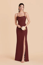 Odessa Cabernet alternate view 3 bridesmaid dress