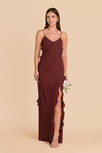 Vivienne Cabernet alternate view 2 bridesmaid dress