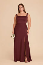 Elowen Cabernet alternate view 1 bridesmaid dress