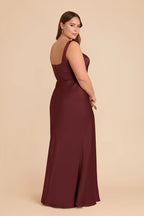 Elowen Cabernet alternate view 6 bridesmaid dress