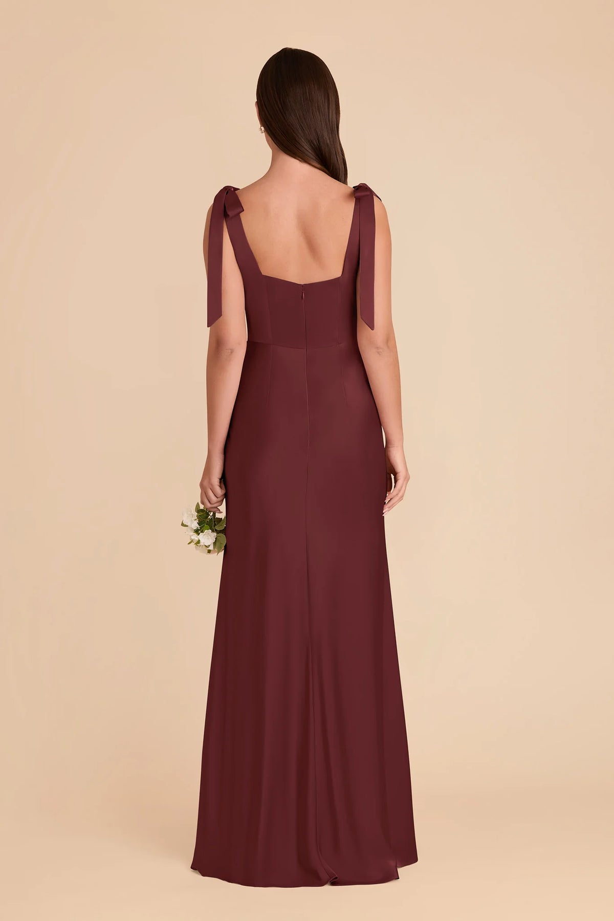 Elowen Cabernet alternate view 4 bridesmaid dress