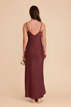 Amara Cabernet alternate view 4 bridesmaid dress