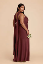 Camille Cabernet alternate view 8 bridesmaid dress