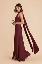 Camille Cabernet alternate view 3 bridesmaid dress