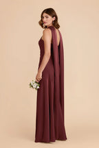Camille Cabernet alternate view 4 bridesmaid dress