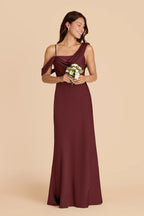 Thalia Cabernet alternate view 2 bridesmaid dress