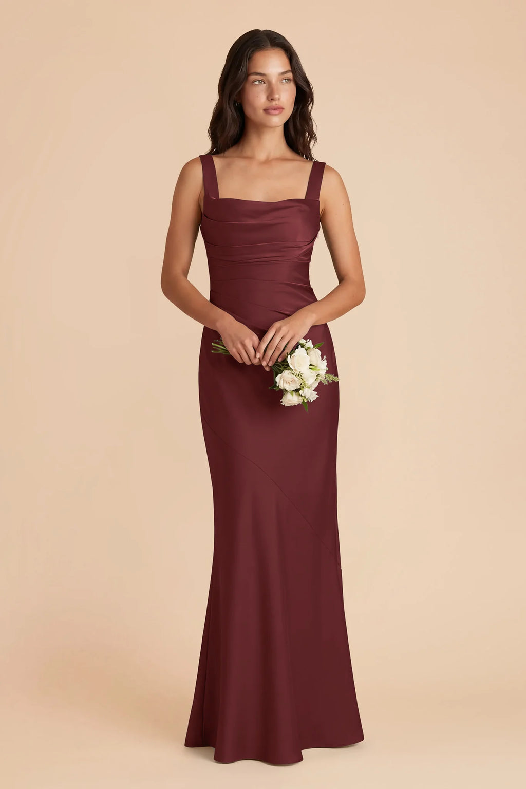 Colette Cabernet alternate view 1 bridesmaid dress