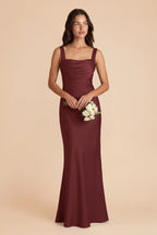 Colette Cabernet alternate view 1 bridesmaid dress