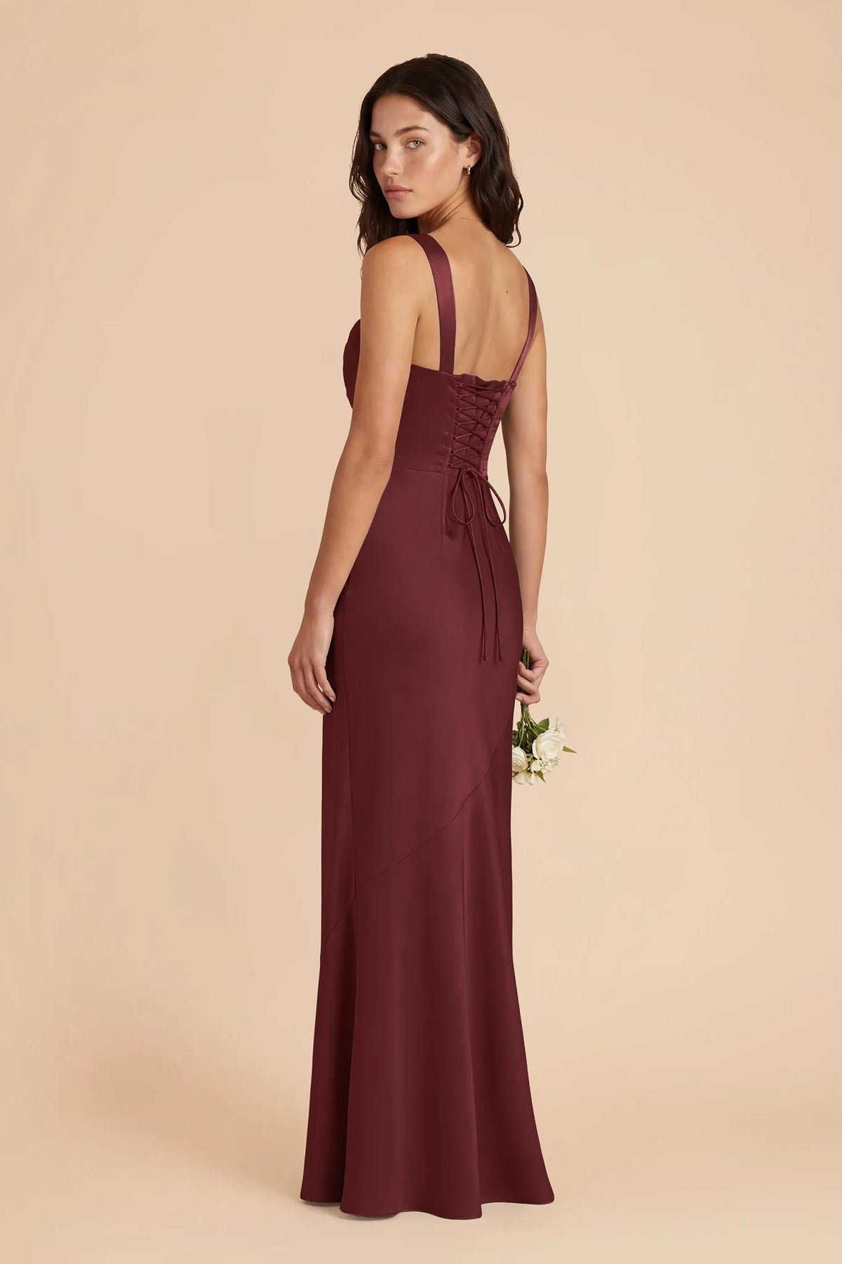 Colette Cabernet alternate view 2 bridesmaid dress