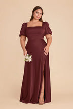 Selene Cabernet alternate view 1 bridesmaid dress