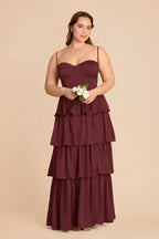 Calista Cabernet alternate view 5 bridesmaid dress