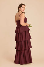 Calista Cabernet alternate view 6 bridesmaid dress