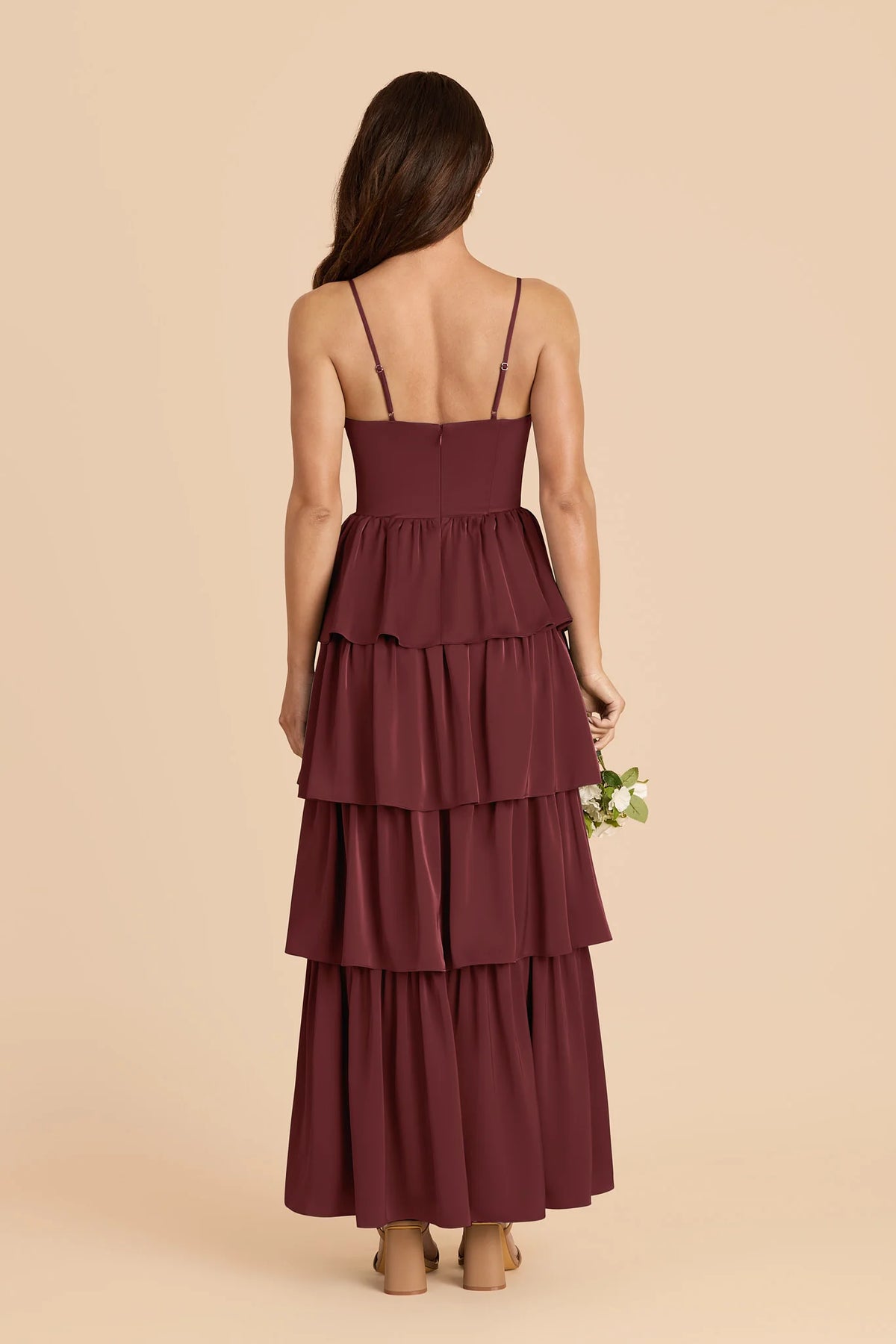 Calista Cabernet alternate view 4 bridesmaid dress