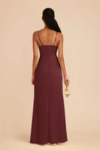 Sabine Cabernet alternate view 3 bridesmaid dress