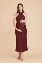 Seraphine Cabernet alternate view 1 bridesmaid dress
