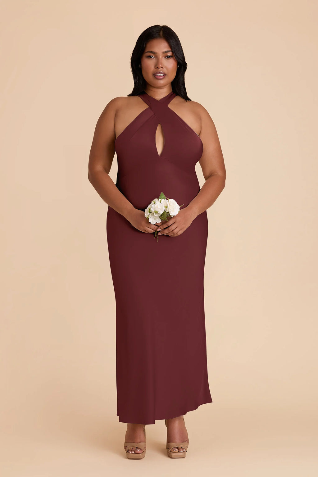 Seraphine Cabernet alternate view 6 bridesmaid dress