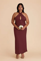 Seraphine Cabernet alternate view 6 bridesmaid dress