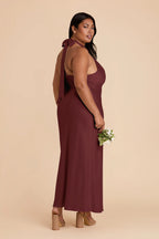 Seraphine Cabernet alternate view 7 bridesmaid dress