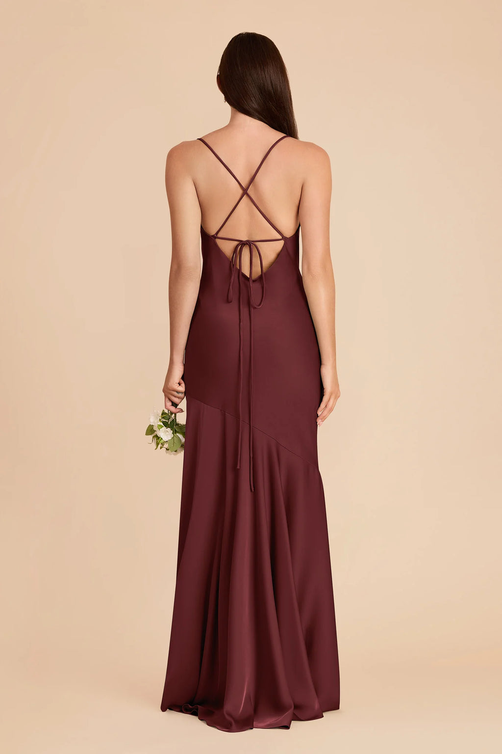 Estelle Cabernet alternate view 6 bridesmaid dress