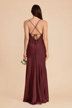 Estelle Cabernet alternate view 6 bridesmaid dress