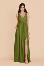 Annelise Cactus alternate view 2 bridesmaid dress